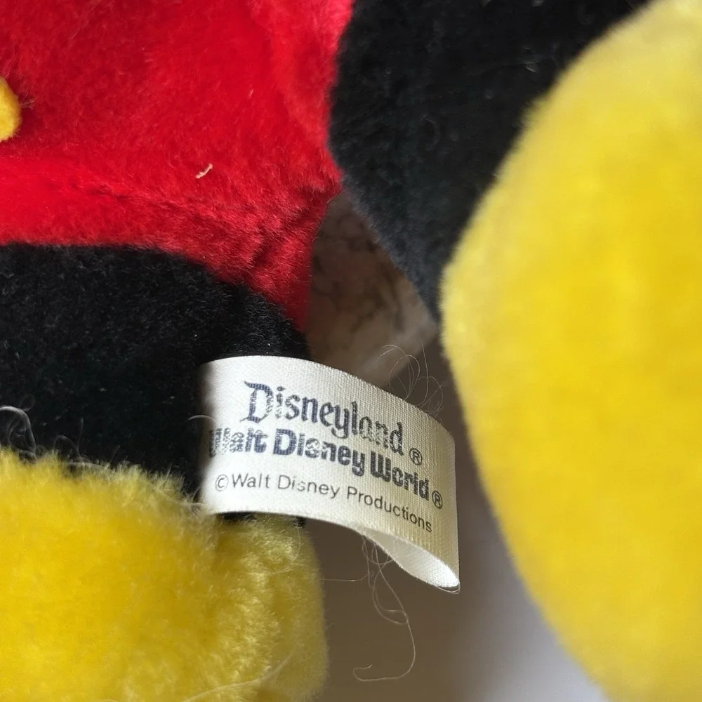 Vintage Mickey Mouse Plush 13